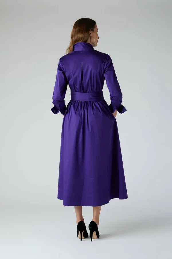 Jasper Conran Emily Pintuck Full Skirt Shirt Dress Fashion