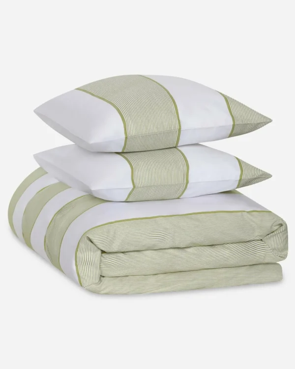 Jasper Conran Pinstripe Jacquard Duvet Set Clearance