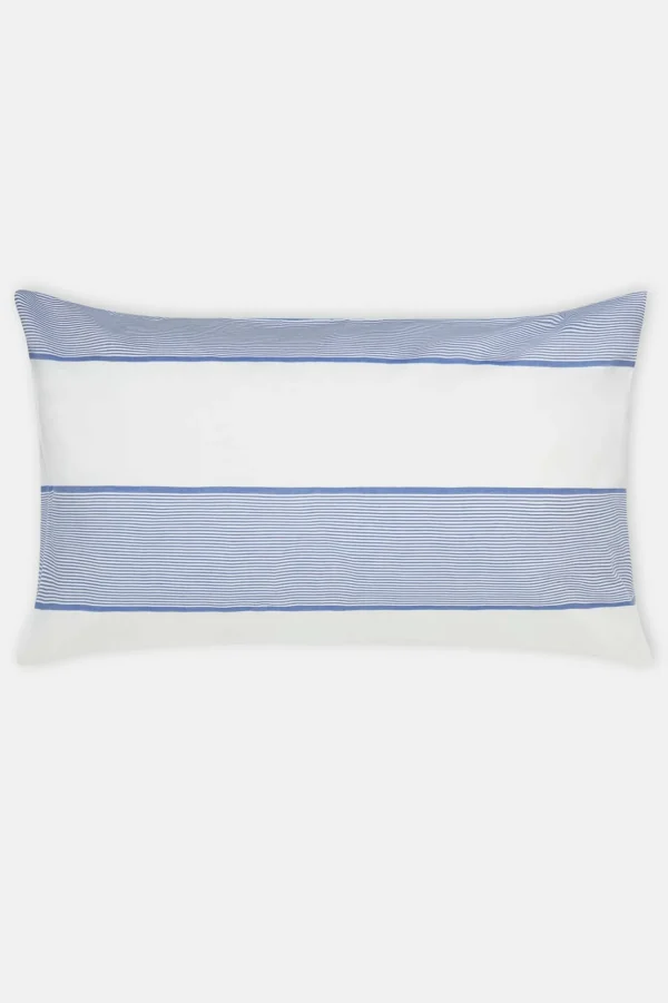 Jasper Conran Pinstripe Jacquard Oxford Pillow Case New