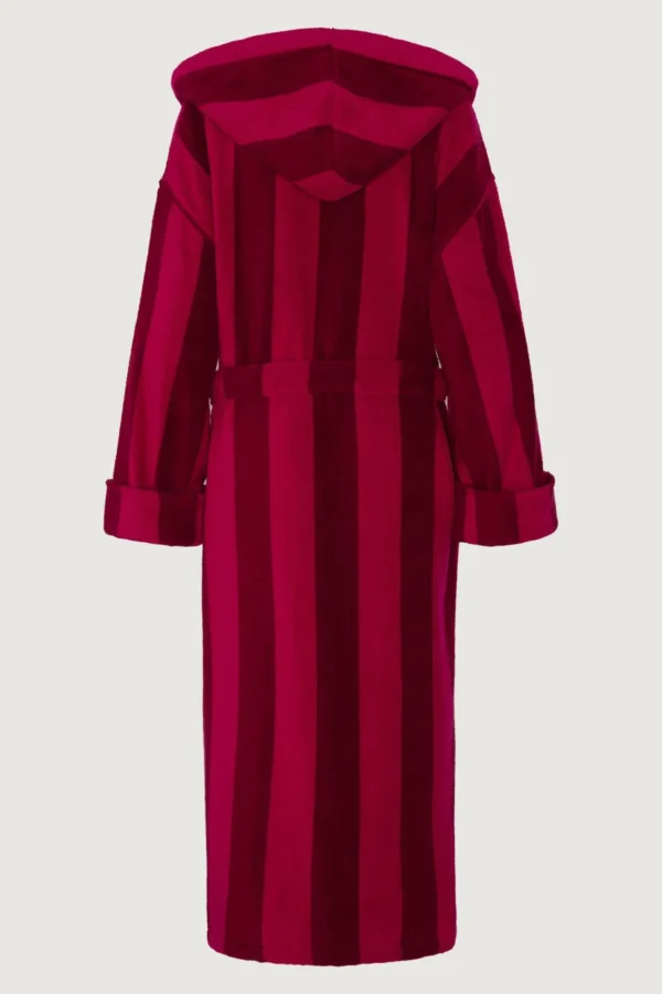 Jasper Conran Soft Lightweight Woven Stripe Hooded Robe Outlet