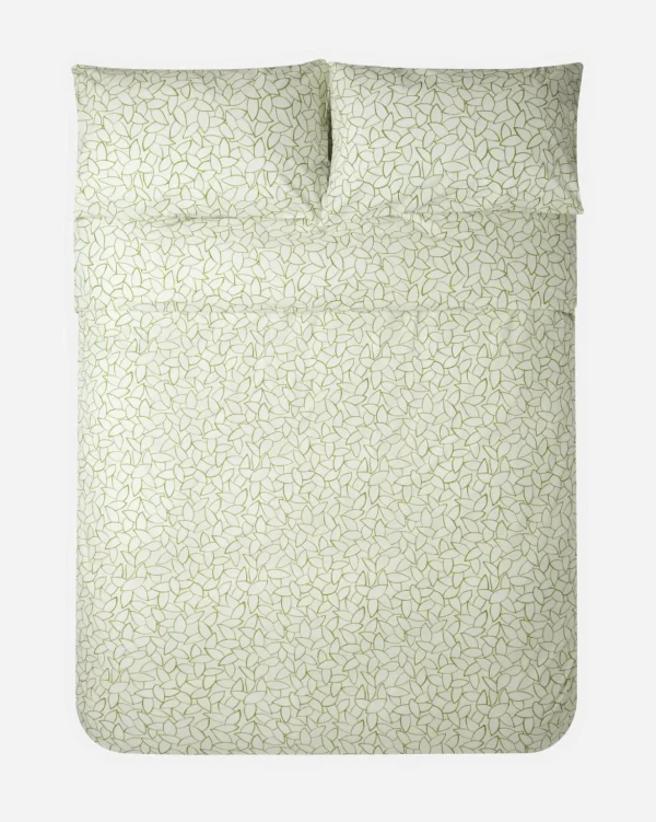 Jasper Conran 200 Thread Count Cotton Mini Leaves Pillowcase Pair Outlet