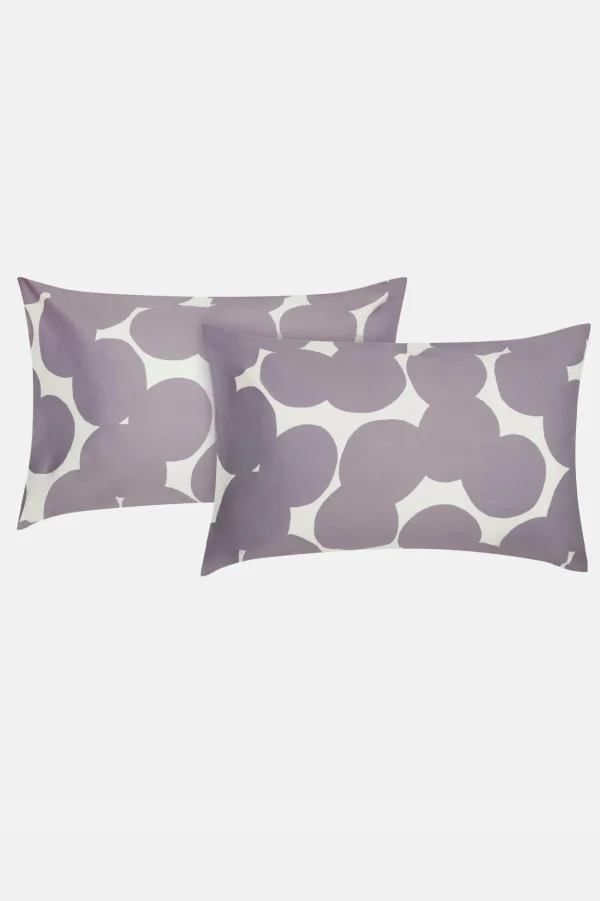 Jasper Conran 300 Thread Count Over Lapping Circles Pillow Case Pair Best