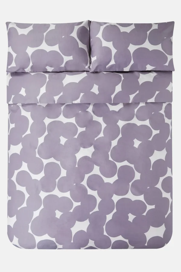 Jasper Conran 300 Thread Count Over Lapping Circles Print Duvet Set Discount