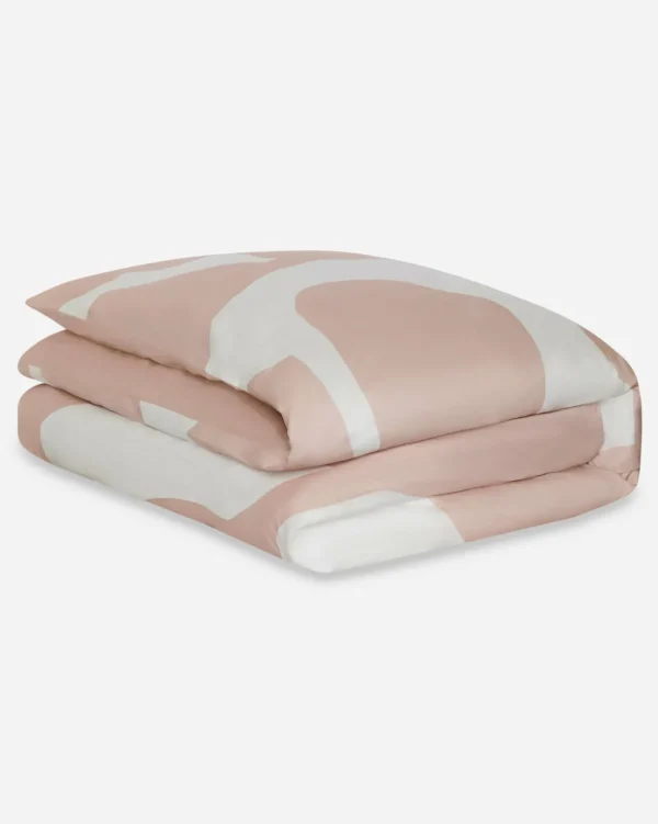 Jasper Conran 300 Thread Count Satin Cotton Floral Duvet Cover Pink Outlet